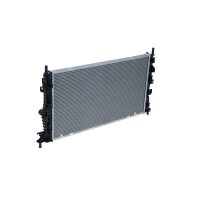 Kühler Motorkühlung Kühlrippen gelötet 670 - 366 mm NRF für FORD FOCUS