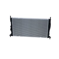 Kühler Motorkühlung Kühlrippen gelötet 670 - 366 mm NRF für FORD FOCUS