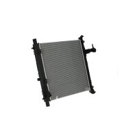 Radiator engine cooling cooling fins brazed 438 - 400 mm NRF for NISSAN NOTE