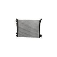 Radiator engine cooling 539 - 468 mm NRF for e.g. NISSAN QASHQAI
