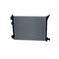 Radiator engine cooling 539 - 432 mm NRF for e.g. RENAULT MEGANE