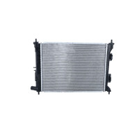 Kühler Motorkühlung Kühlrippen gelötet 500 - 376 mm Alu NRF für u.a. HYUNDAI i20