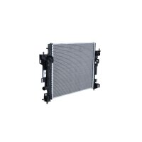 Radiator engine cooling 480 - 397 mm NRF for e.g. RENAULT TWINGO