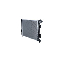 Kühler Motorkühlung Kühlrippen gelötet 500 - 376 mm Alu NRF für u.a. HYUNDAI i20