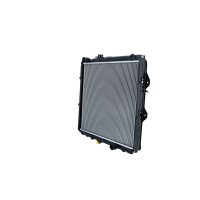 Radiator engine cooling cooling fins brazed 518 - 500 mm...