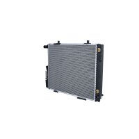 Radiator engine cooling cooling fins brazed 550 - 438 mm...