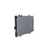 Radiator engine cooling cooling fins brazed 550 - 438 mm NRF for MB 190