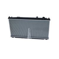 Kühler Motorkühlung Kühlrippen gelötet 681 - 350 mm Aluminium NRF für HONDA JAZZ