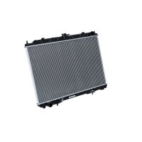 Kühler Motorkühlung Kühlrippen gelötet 688 - 450 mm NRF für NISSAN X-TRAIL