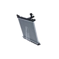 Radiator engine cooling cooling fins brazed 438 - 400 mm NRF for NISSAN MICRA