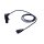 Crankshaft pulse sensor with cable 3 contacts NTK for OPEL OMEGA A