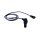 Crankshaft pulse sensor with cable 3 contacts NTK for OPEL OMEGA A