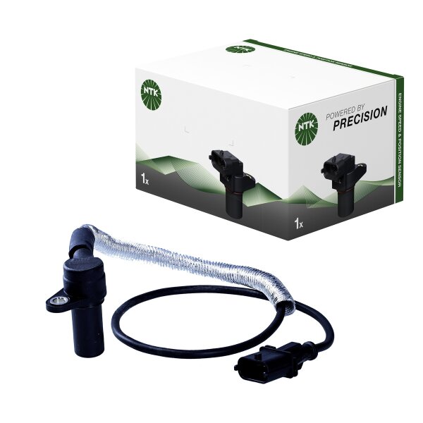 Pulse generator crankshaft 3-pole with cable NTK for e.g. OPEL OMEGA B