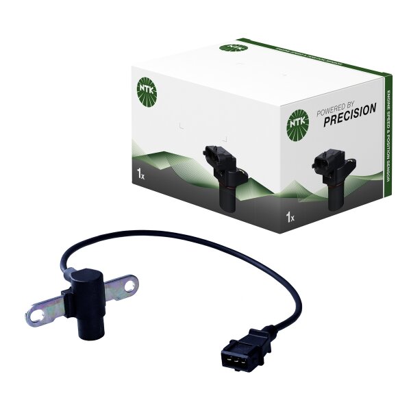Pulse generator crankshaft 3-pole with cable NTK for e.g. RENAULT MEGANE Scénic