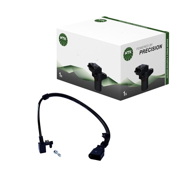 Pulse generator crankshaft 3-pole with cable NTK for e.g. VW GOLF IV