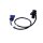 Impulsgeber Kurbelwelle mit Kabel 3 Kontakte NTK für SAAB 9-5 (YS3E)