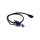 Sensor Nockenwellenposition mit Kabel 3 Kontakte NTK für BMW 3 Touring