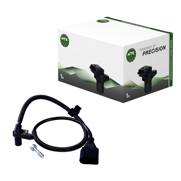 Pulse generator crankshaft 3-pole with cable NTK for e.g. VW POLO