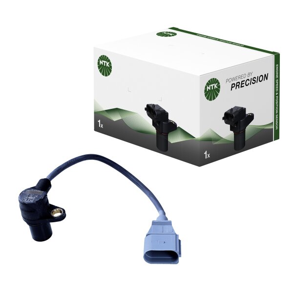 Crankshaft pulse sensor with cable 3 contacts NTK for VW GOLF IV