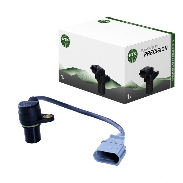 Crankshaft pulse sensor with cable 3 contacts NTK for VW PASSAT B6