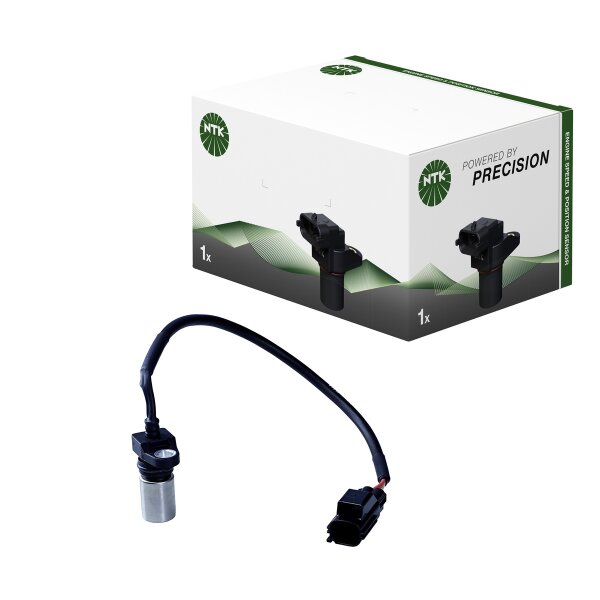 Pulse generator crankshaft 2-pole with cable NTK for e.g. VOLVO S60 I