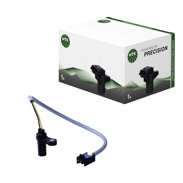 Pulse generator crankshaft 2-pole with cable NTK for e.g. VOLVO V70 I