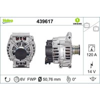 Generator freewheel pulley 51mm VALEO for MINI (R56)