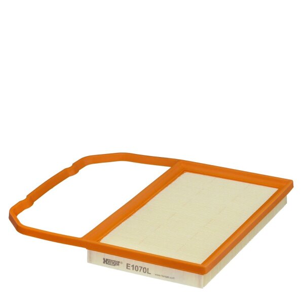 Air filter insert 298-283mm HENGST FILTER suitable for e.g. SEAT Mii