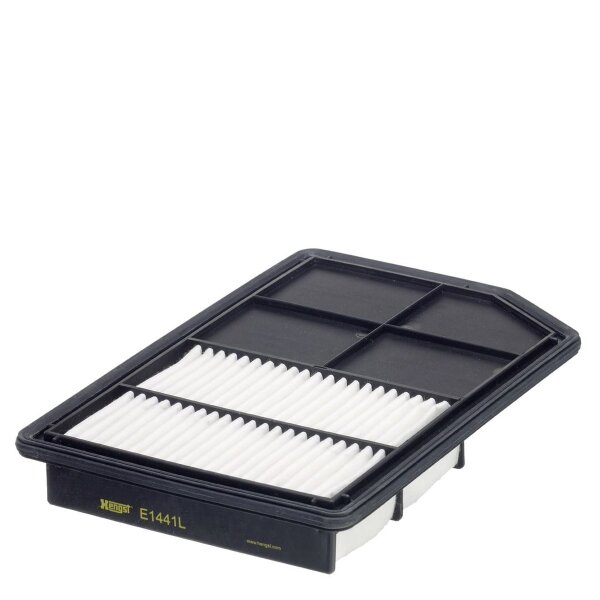 Luftfilter-Einsatz 305-205mm HENGST FILTER für u.a. MITSUBISHI OUTLANDER