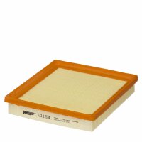 Air filter cartridge HENGST for VW POLO V saloon
