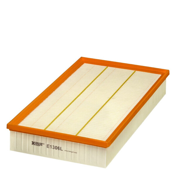 Air filter insert 374-212mm HENGST FILTER suitable for e.g. AUDI A3 Sportback