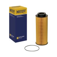 Oil filter insert Ø45mm Ø102mm HENGST...