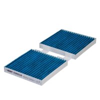 Innenraumfilter antibakteriell 187-187mm 25mm HENGST...