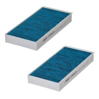 Cabin air filter antibacterial 230-116mm 30mm HENGST...