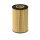 Oil filter insert Ø51mm Ø121mm HENGST FILTER suitable for MAN TGA