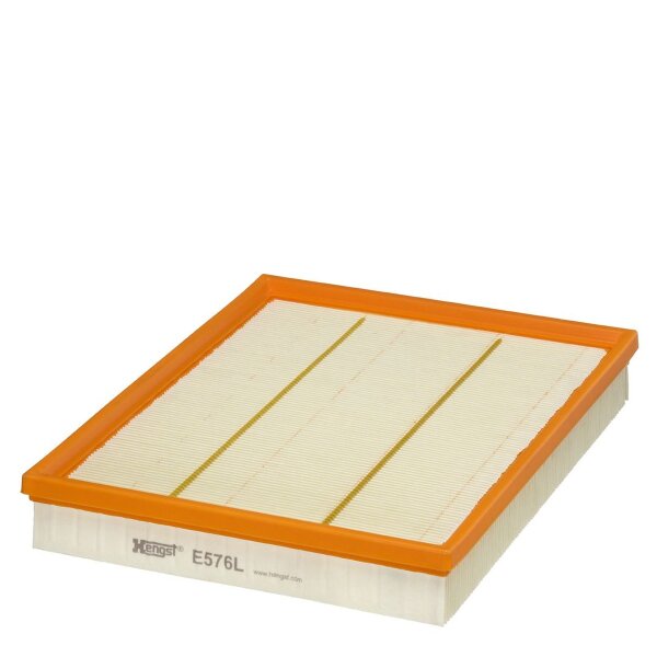 Luftfilter-Einsatz 302-224mm HENGST FILTER passend für u.a. OPEL ASTRA G