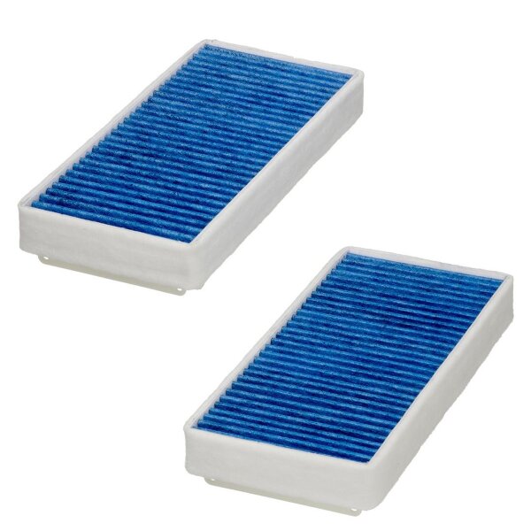 Cabin air filter antibacterial 257 121mm 40mm HENGST FILTER for e.g. MERCEDES