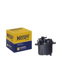 Fuel line filter Ø55mm 256mm HENGST FILTER...