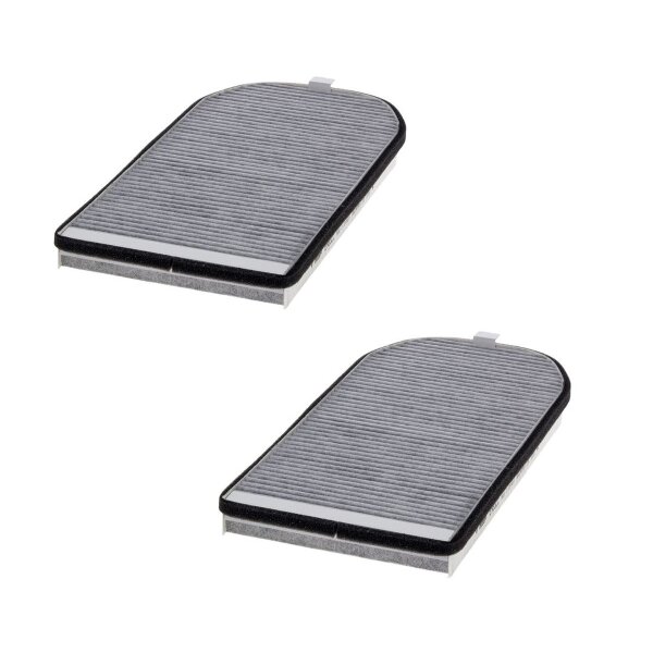 Activated carbon filter 365-178mm 30mm HENGST FILTER for e.g. BMW 7