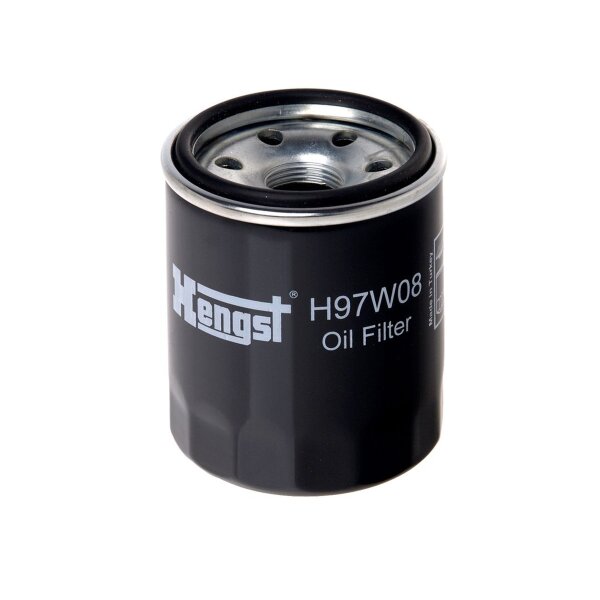 Screw-on oil filter Ø55mm Ø68mm HENGST FILTER for e.g. MAZDA 626 III