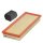 Air filter filter insert HENGST for DS DS 3 CROSSBACK