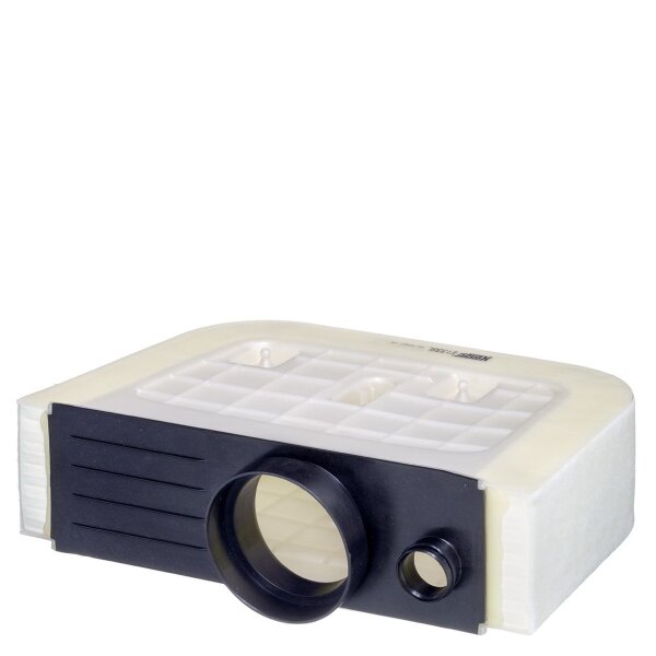 Air filter insert 377-250mm HENGST FILTER suitable for e.g. AUDI Q7