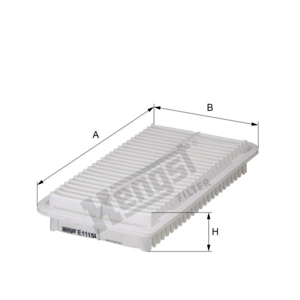 HENGST air filter element for MAZDA MX-5 III