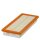 Air filter insert 332-145mm HENGST FILTER suitable for e.g. FIAT FIORINO