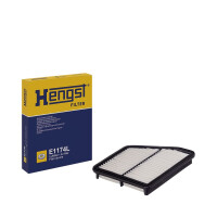 Air filter insert 241-192mm HENGST FILTER for HYUNDAI MATRIX