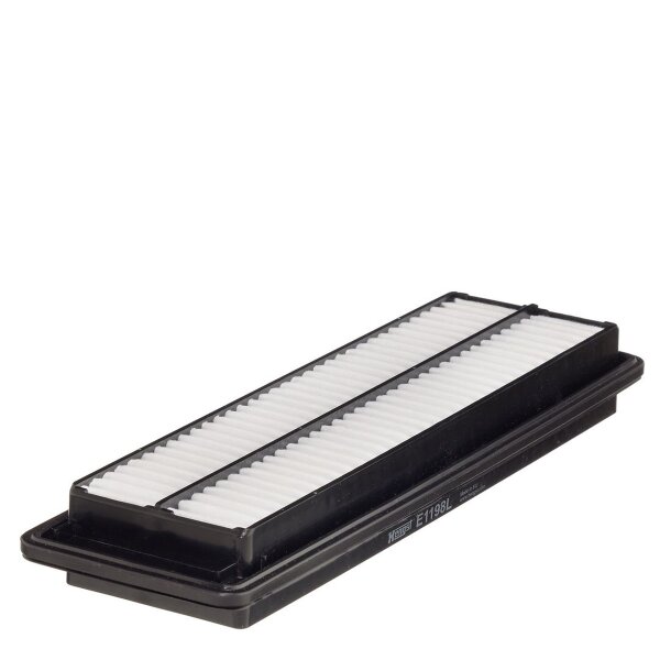 Luftfilter-Einsatz 362-114mm HENGST FILTER passend für u.a. HONDA ACCORD VII