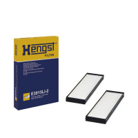 Pollen filter interior 288-82mm 19mm HENGST FILTER for...