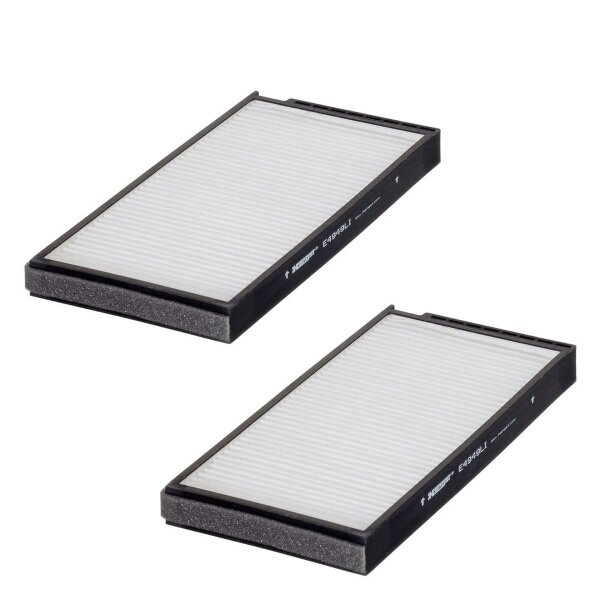 Pollen filter interior 226-109mm 20mm HENGST FILTER for e.g. HYUNDAI H350 Bus
