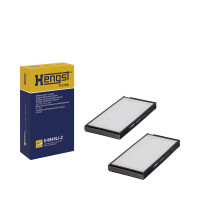 Pollen filter interior 226-109mm 20mm HENGST FILTER for...