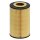 Oil filter insert Ø27mm Ø65mm HENGST FILTER for e.g. AUDI A8 D4